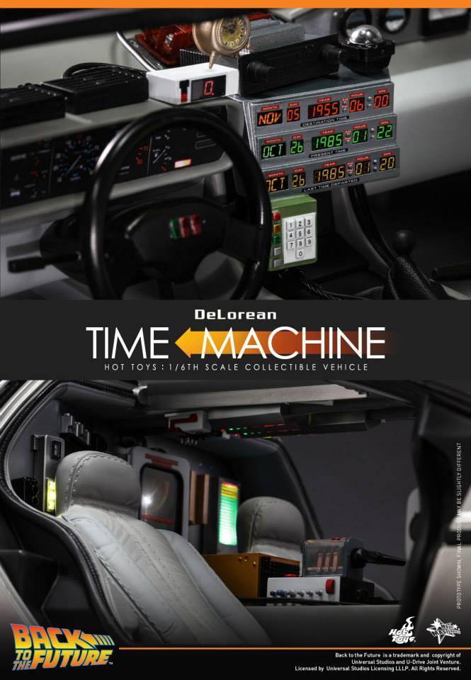 hot toys delorean reissue