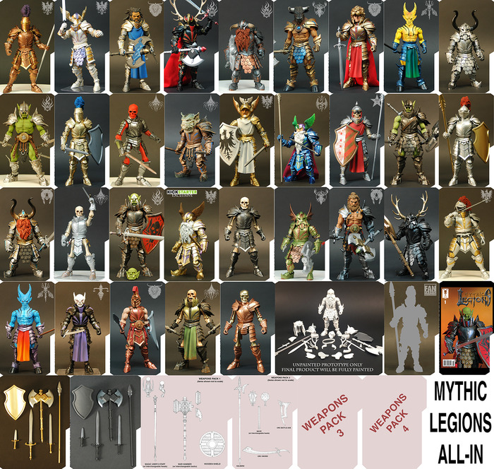 mythic legions masters of the universe