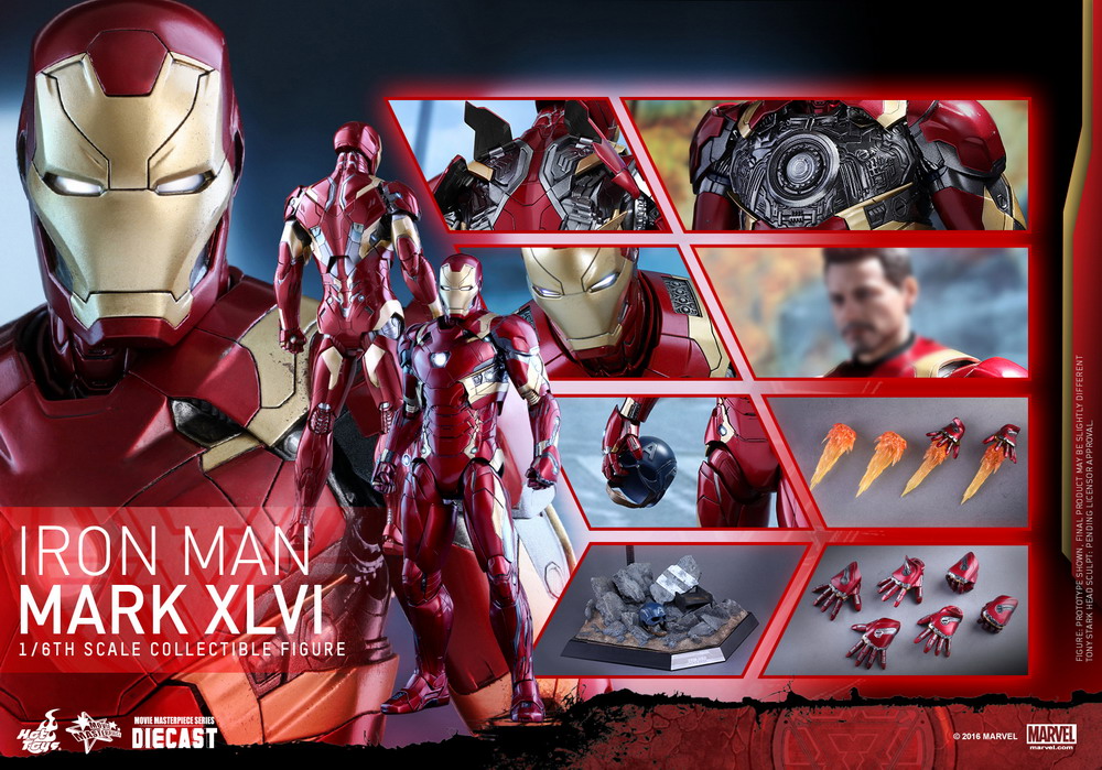 captain america civil war iron man toy