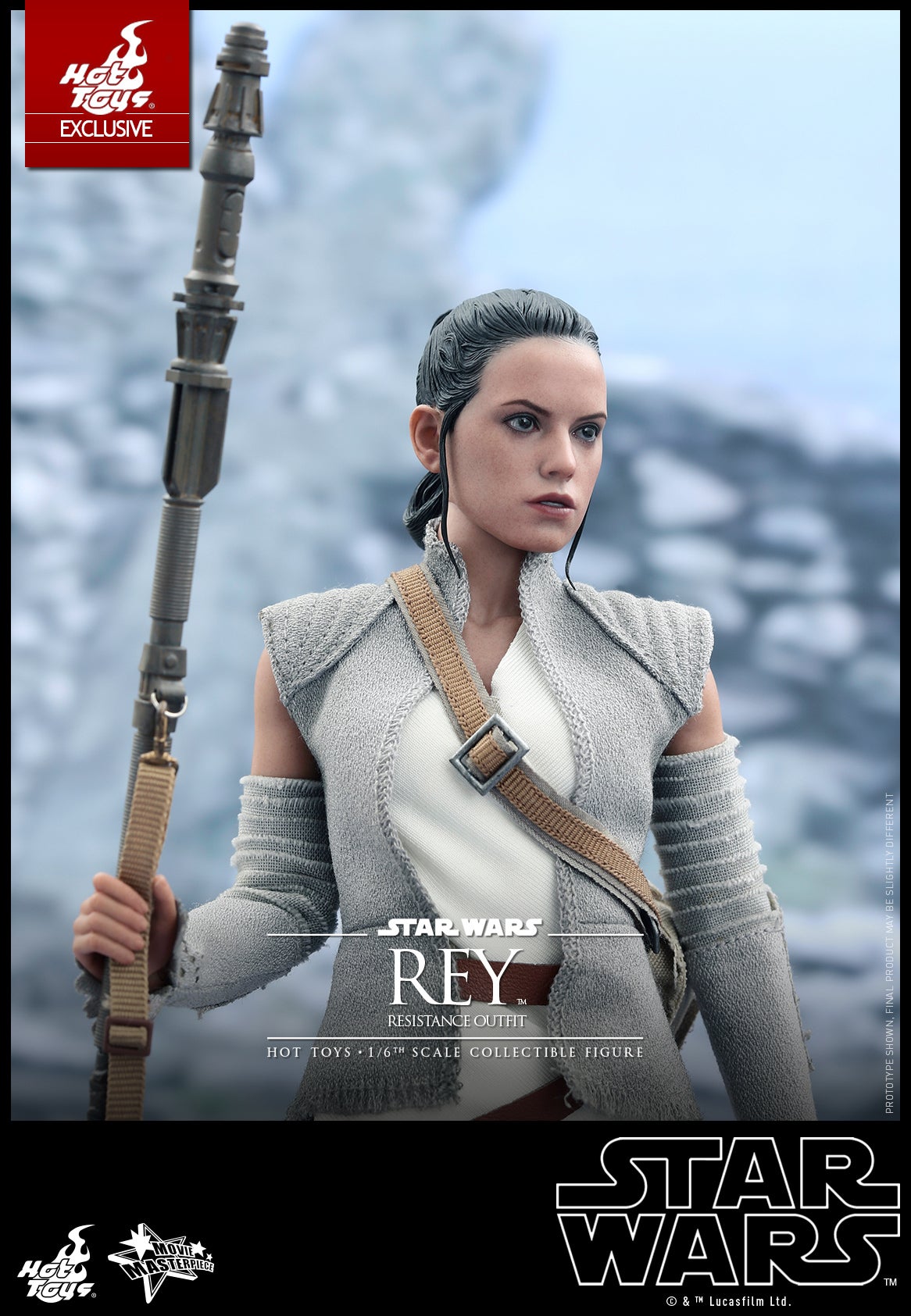 Hot Toys Star Wars VII Rey & BB-8 Sixth Scale Figures 