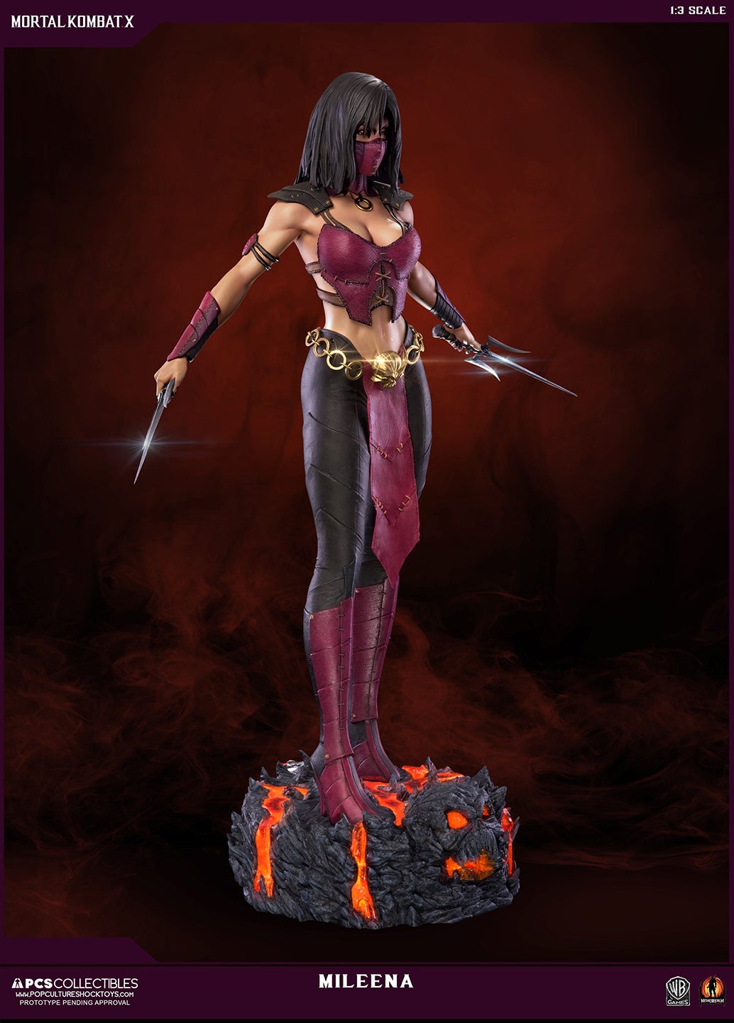 mileena mkx statue