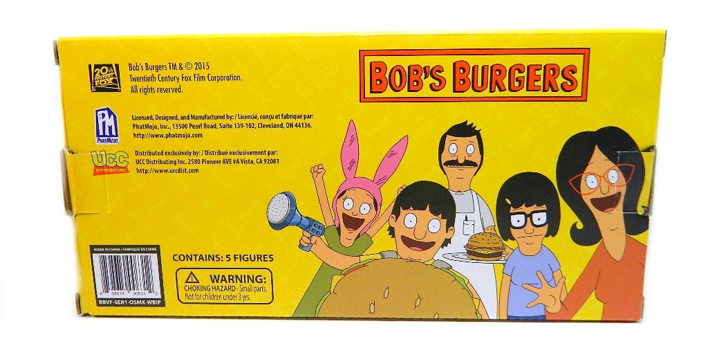phatmojo bob's burgers action figures