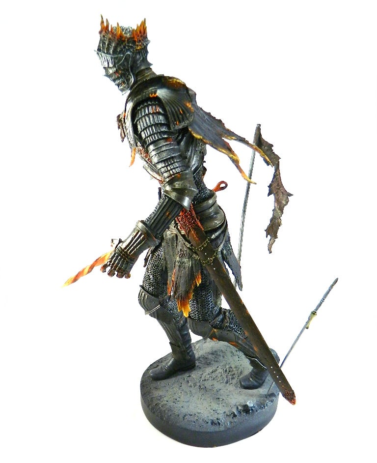dark souls soul of cinder statue