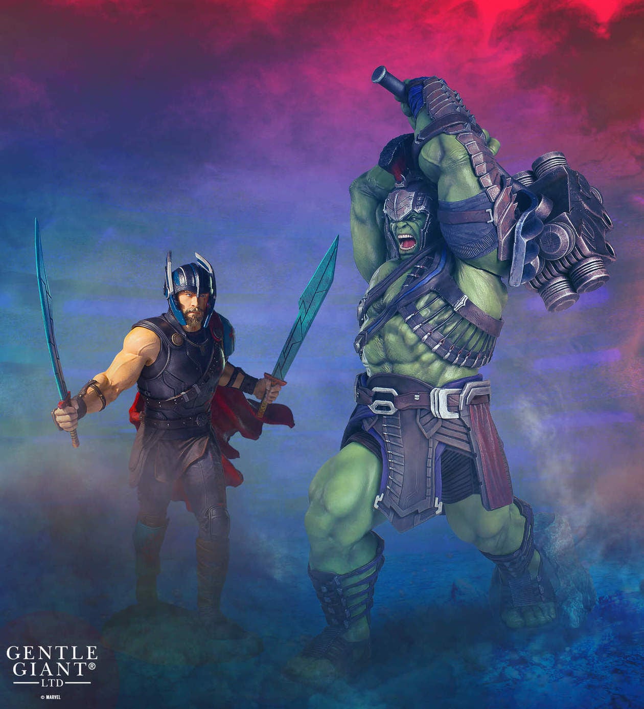 gentle giant marvel statues