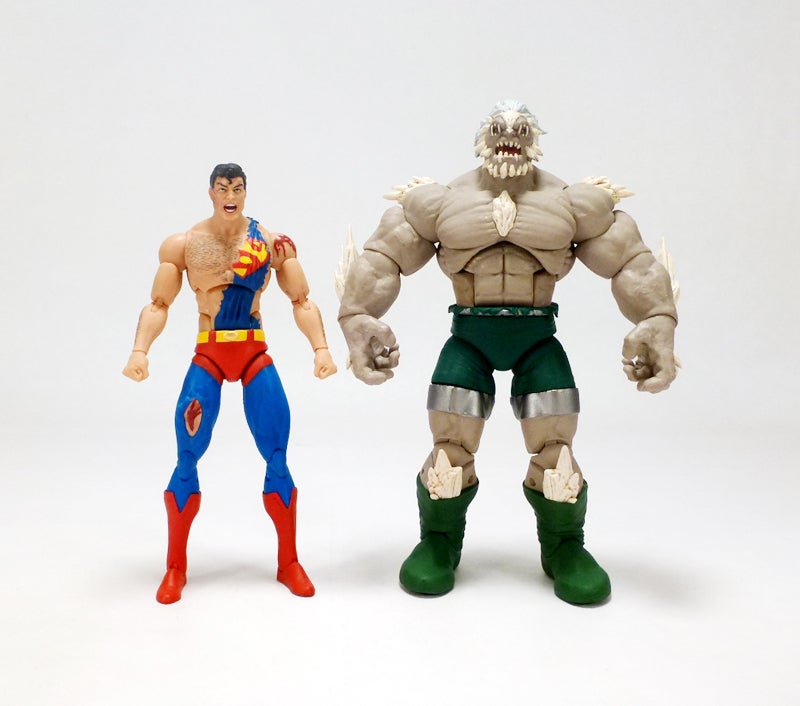 dc icons superman vs doomsday
