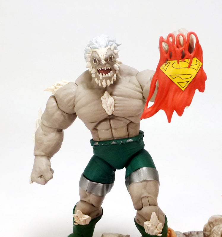 dc icons superman vs doomsday