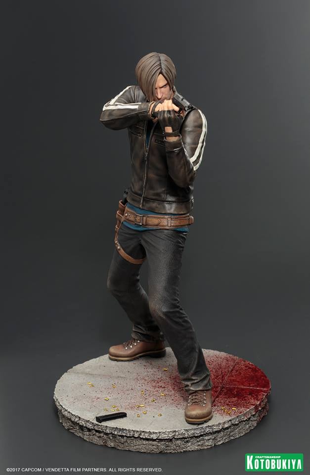 kotobukiya leon kennedy