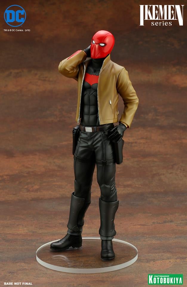 red hood ikemen statue