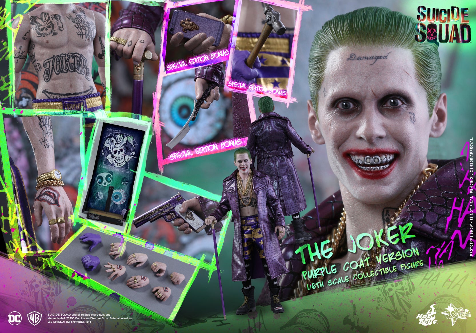 The Joker Sixth Scale Figure by Hot Toys