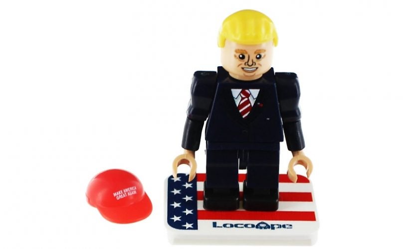 LocoApe Exclusive President DONALD TRUMP Minifigure | Figures.com