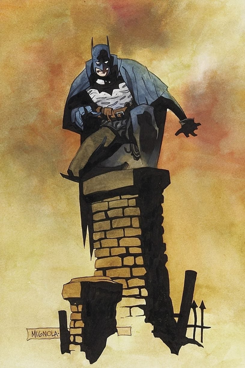 batman gotham by gaslight statue