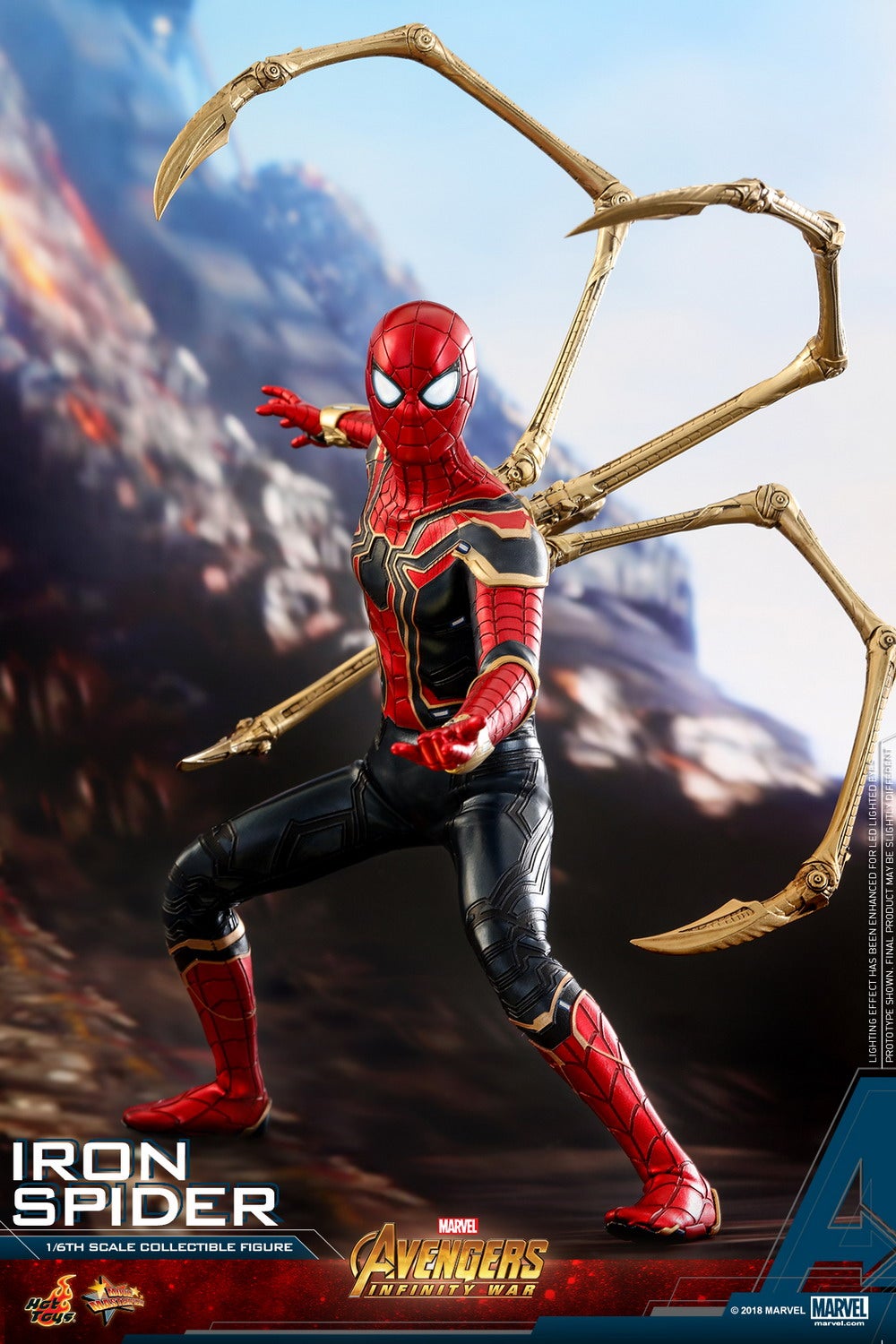 Hot Toys - AIW - Iron Spider collectible figure_PR2