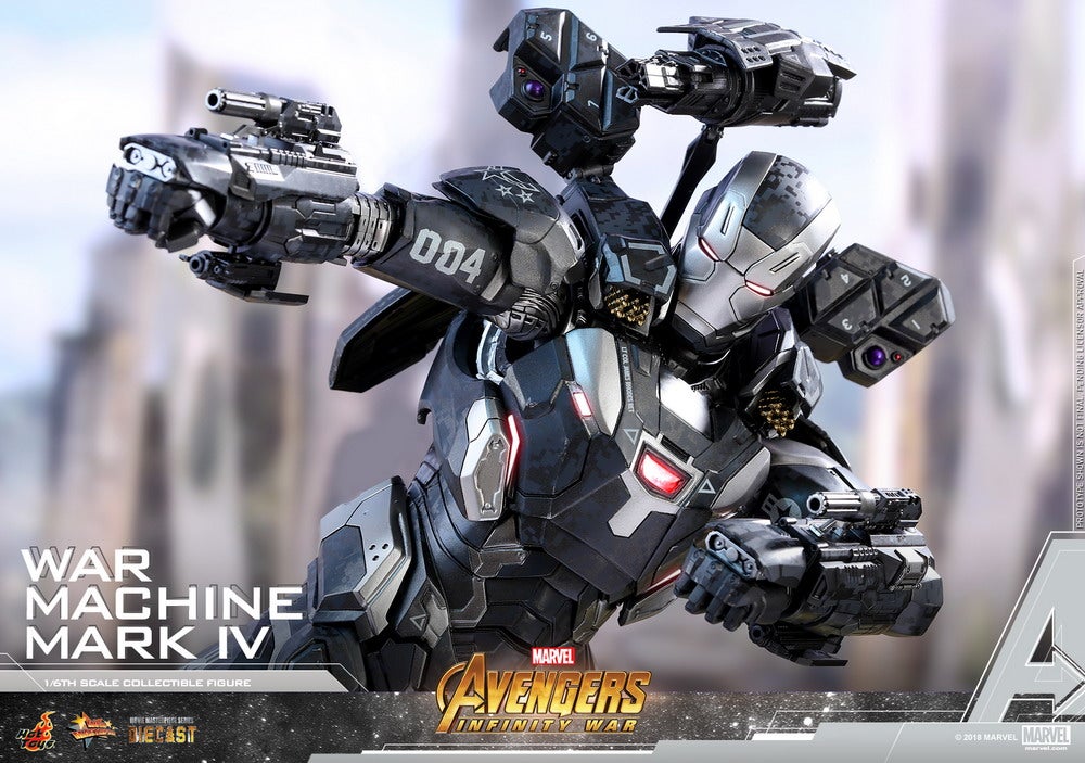 Hot Toys - Avengers 3 - War Machine Mark IV (Diecast) collectible figure_PR13