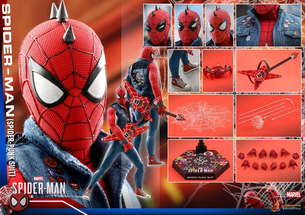 Hot Toys - Marvel Spider-Man - Spider-Man (Spider-Punk Suit) Collectible Figure_PR21