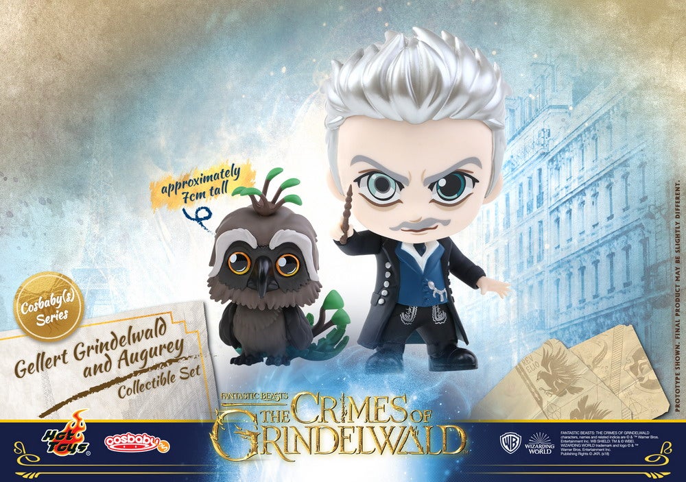 Hot Toys - Fantastic Beasts 2 - Gellert Grindelwald and Augurey Cosbaby (S) Collectible Set_PR1