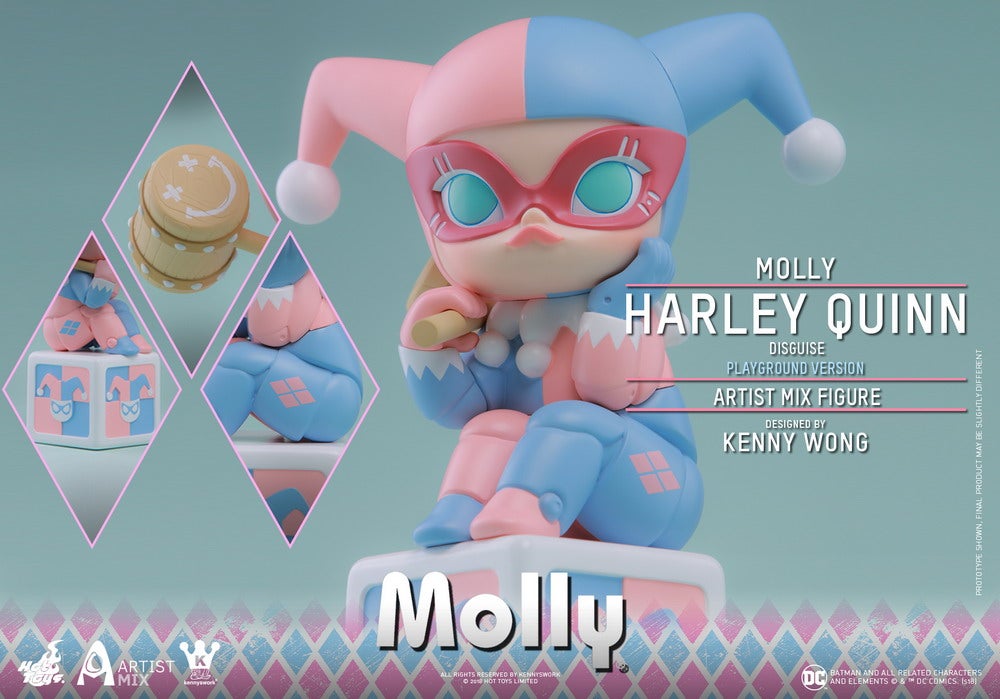 Hot Toys - Molly (Harley Quinn Disguise) Playground Version Artist Mix Figure designed by Kenny Wong_PR9