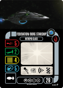 FederationBorg Starship