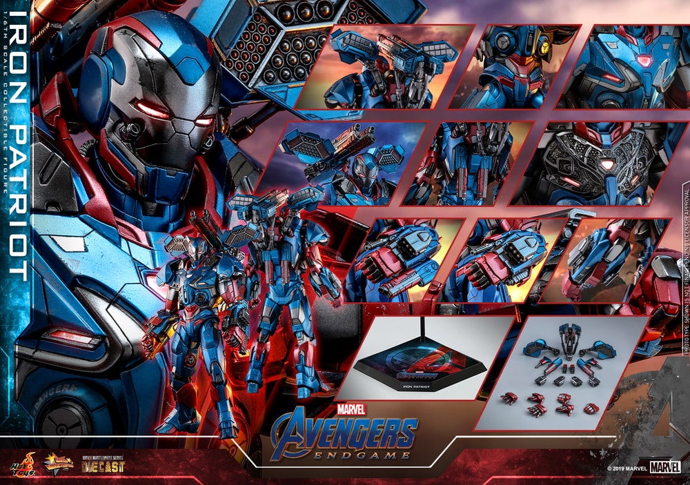 Hot Toys - A4 - Iron Patriot collectible figure_PR15