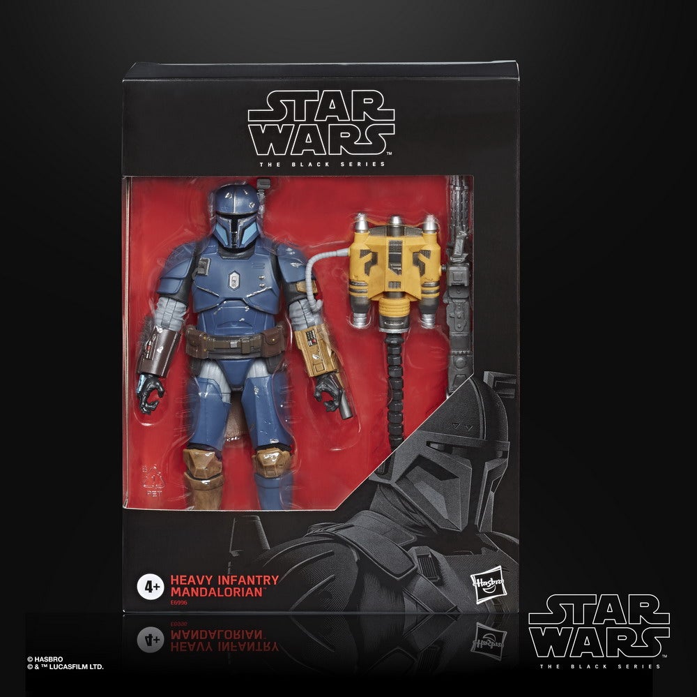 STAR WARS THE BLACK SERIES 6-INCH HEAVY INFANTRY MANDALORIAN Figure - in pck