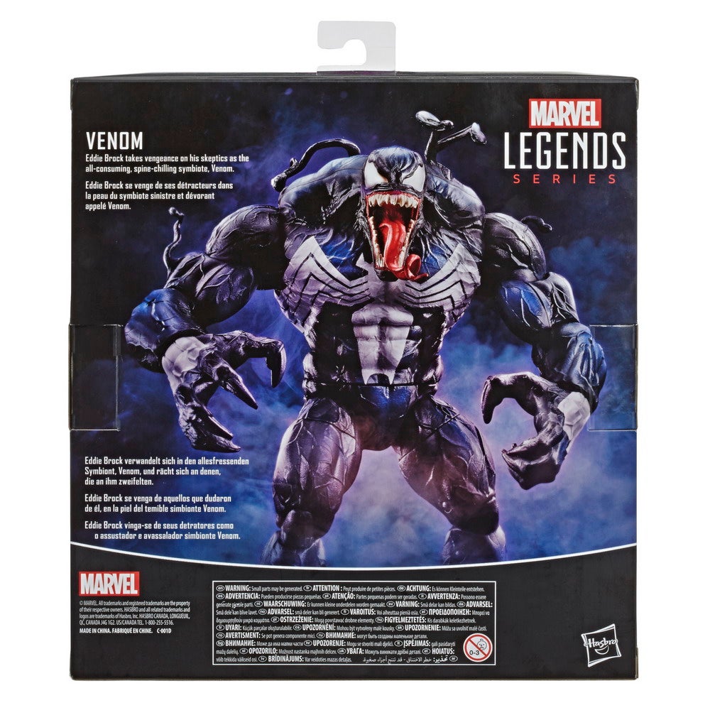 MARVEL LEGENDS SERIES 6-INCH VENOM Figure - pckging