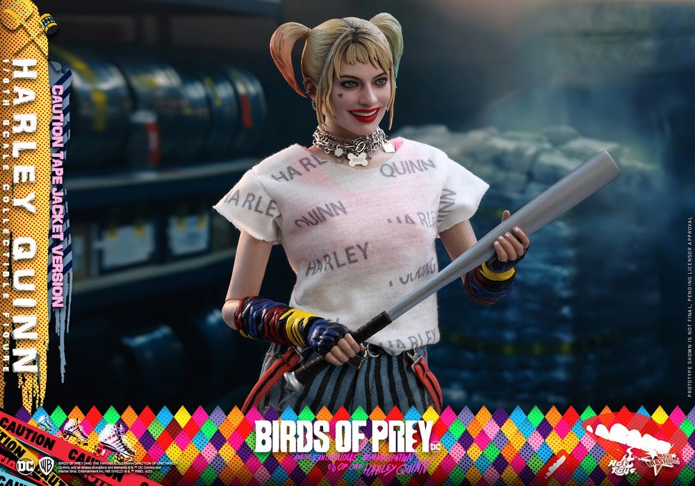 Hot Toys - Birds of Prey - Harley Quinn (Caution Tape Jacket Version) collectible figure_PR14