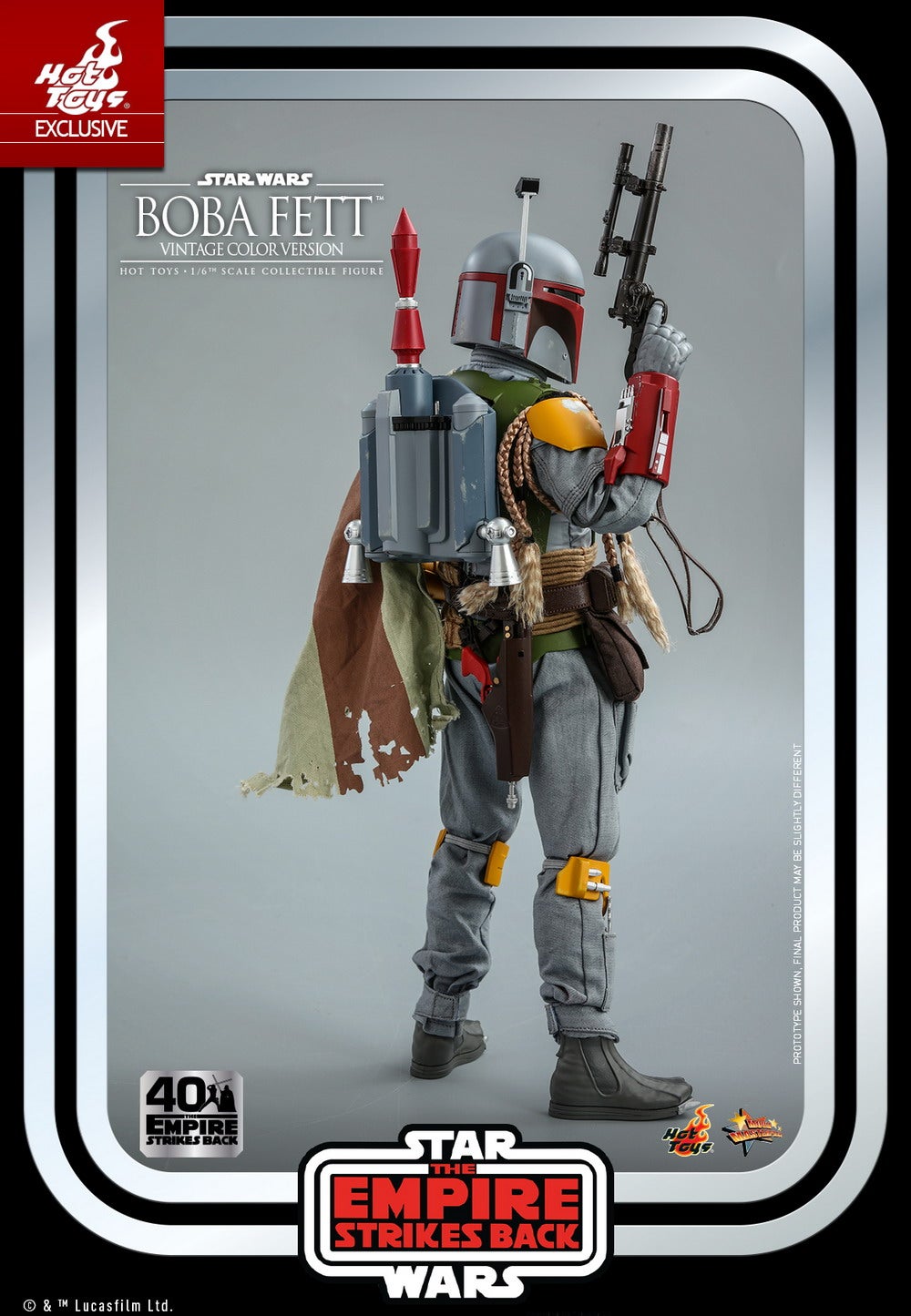 Hot Toys - SW - Boba Fett (Vintage Color Version) Collectible Figure_PR16