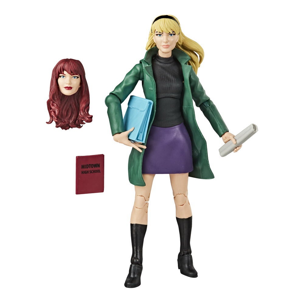 MARVEL LEGENDS SERIES 6-INCH GWEN STACY RETRO COLLECTION Figure - oop (2)