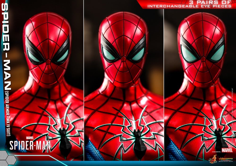 Hot Toys - MSM - Spider-Man (Spider Armor - MK IV Suit) collectible figure_PR16