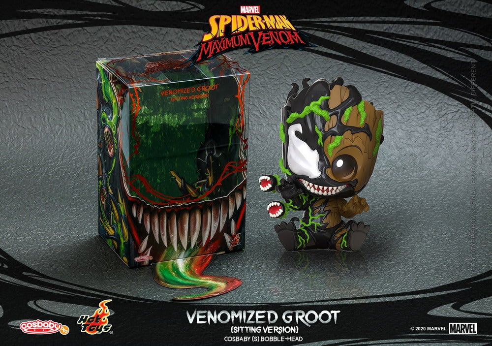 Hot Toys - SMMV - Venomized Groot (Sitting Version) Cosbaby_PR3