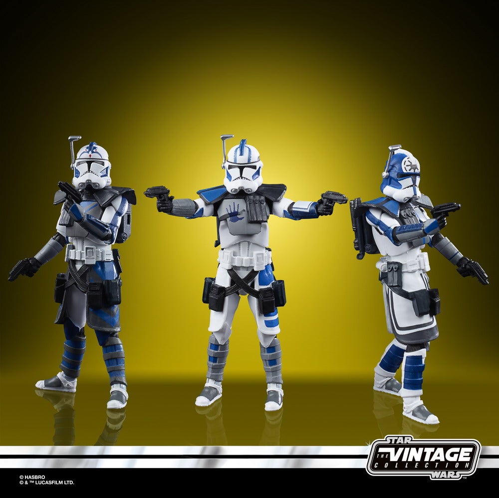 Star Wars The Vintage Collection Star Wars The Clone Wars 501st Legion ARC Troopers Figure 3-Pack - oop (2)