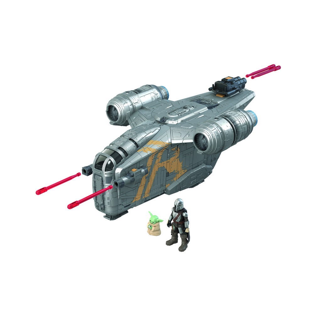 STAR WARS MISSION FLEET RAZOR CREST OUTER RIM RUN Figure and Vehicle 2-Pack - oop (1)