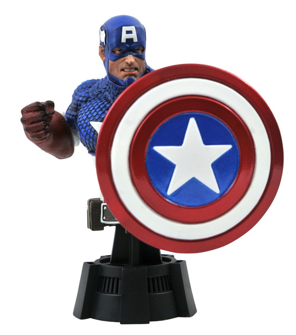 CaptAmericaComicMiniBust