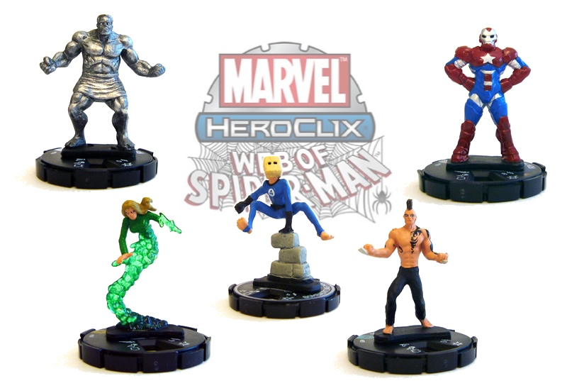 Heroclix Web of Spider-Man set Researcher #003 Common figure w/card! 