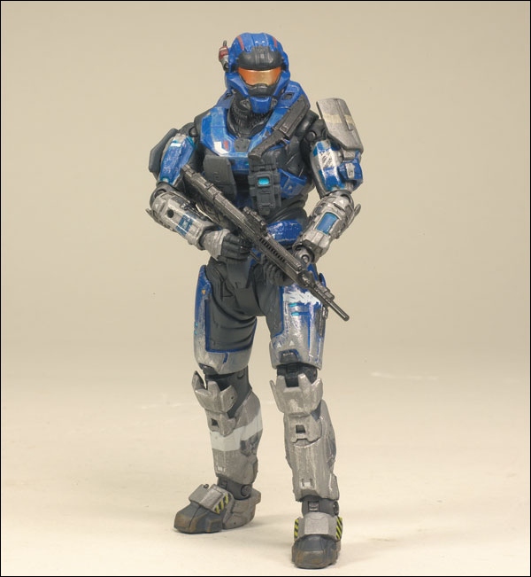 McFarlane Halo Reach Series 3 Spartan Operator Action Figure (Steel) 