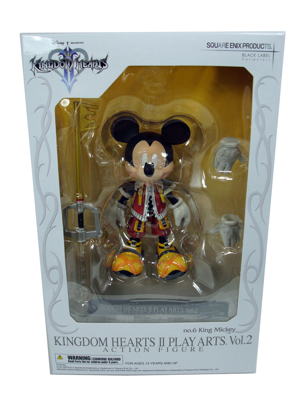 Kingdom Hearts 2 King Mickey (Organization XIII Version) Action Figure