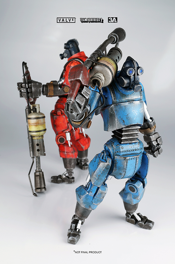 3A Toys: 1:6 Team Fortress 2 ROBOT PYRO
