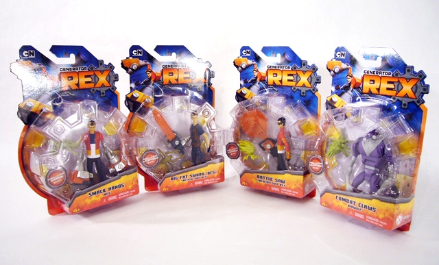 Review and photos of Mattel Generator Rex action figure