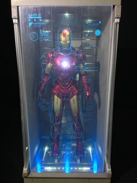 review review hot toys iron man  hall of armor
