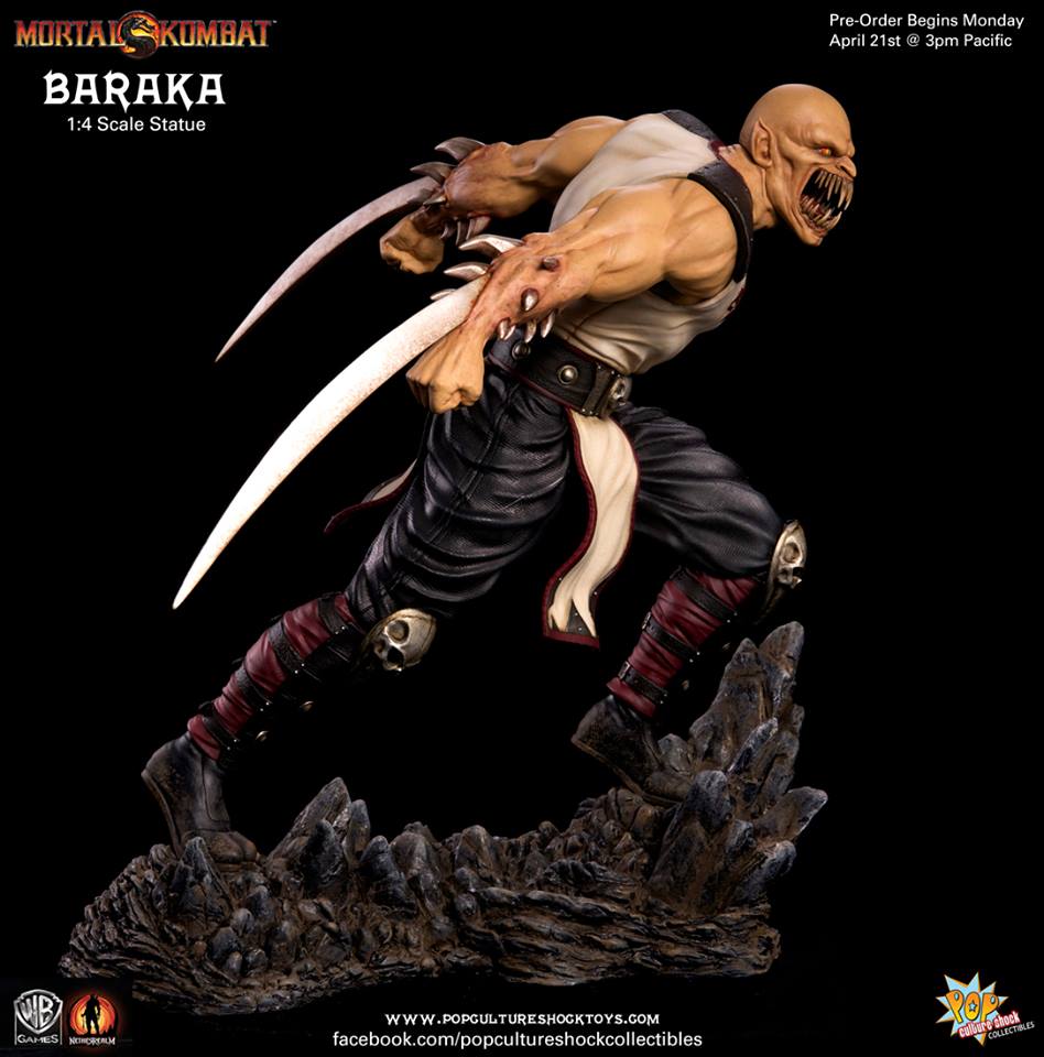 Baraka (Mortal Kombat 9) - 1/4 Scale Statue [Pop Culture Shock]