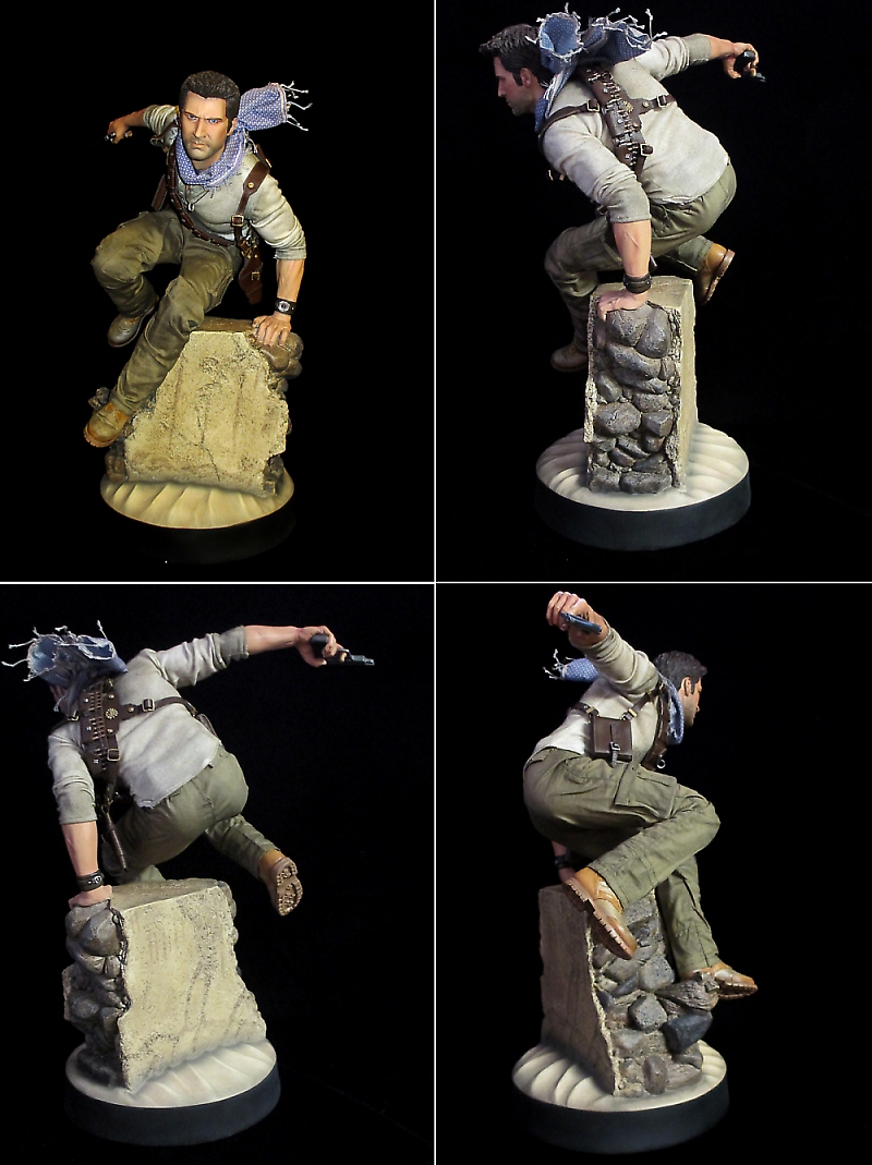 Uncharted 3 Nathan Drake Premium Format Statue - Sideshow