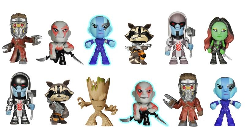 guardians of the galaxy mystery minis