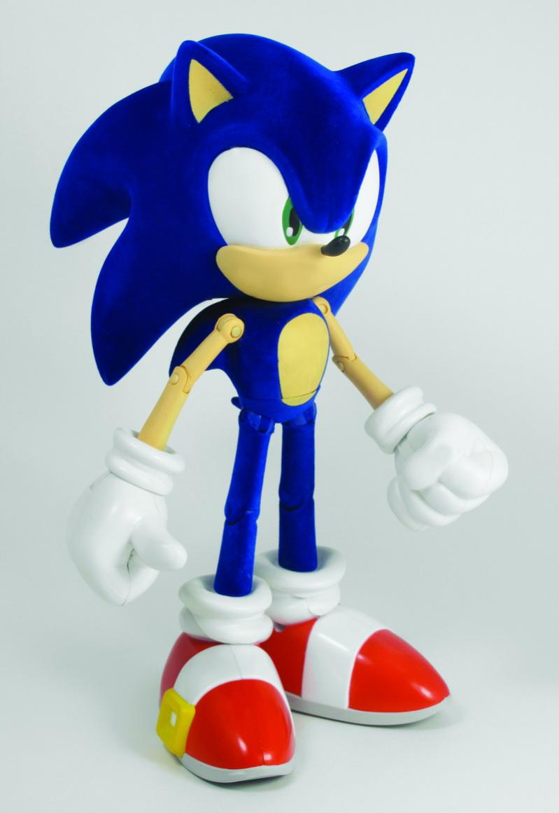 flocked sonic the hedgehog