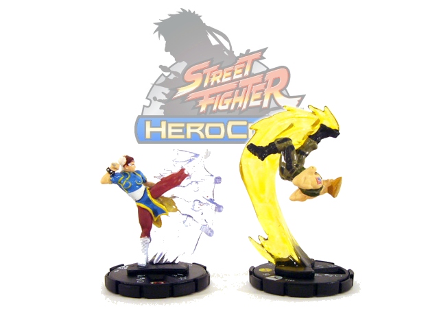 Heroclix 2 X Street Fighter Booster Pack Hero Clix for sale online 