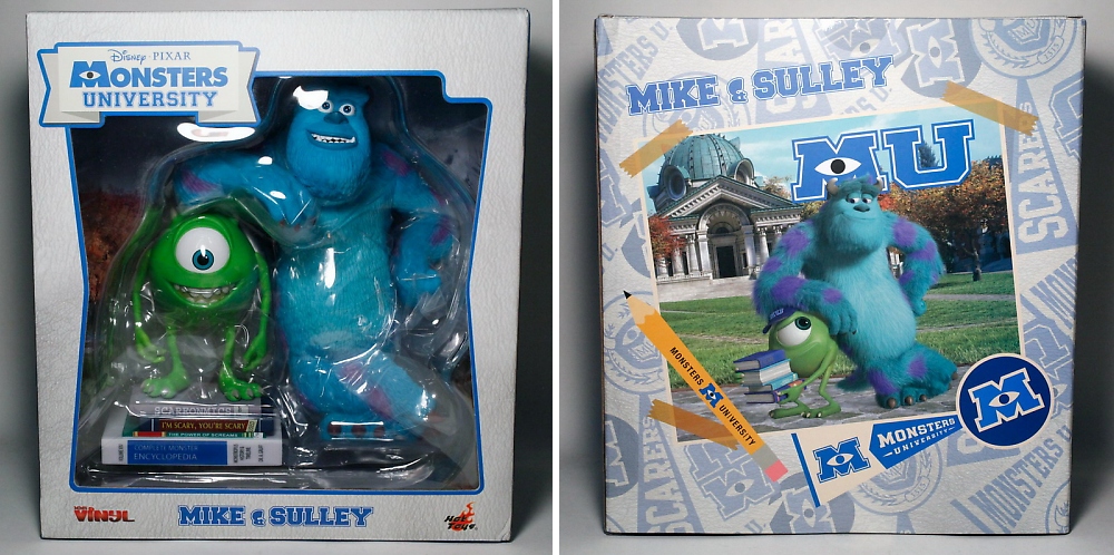  Hot Toys Movie Masterpiece [Vinyl] Monsters University Mike &  Sally (Japan Import) : Toys & Games