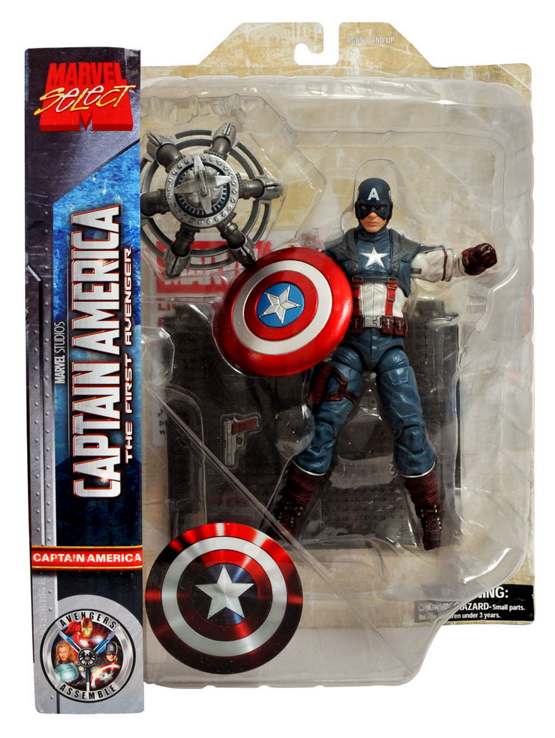 diamond select toys marvel select captain america the first avenger movie action figure