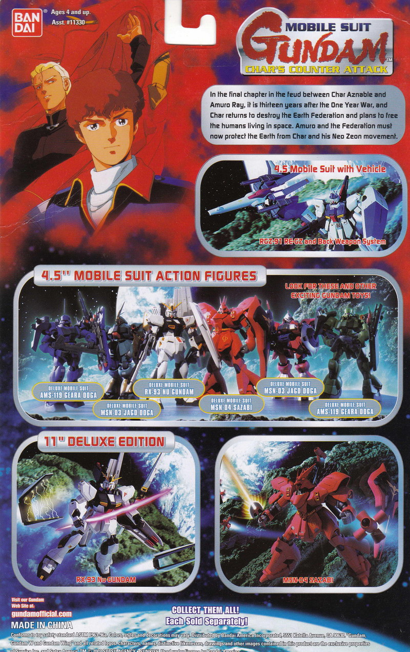 bandai america gundam
