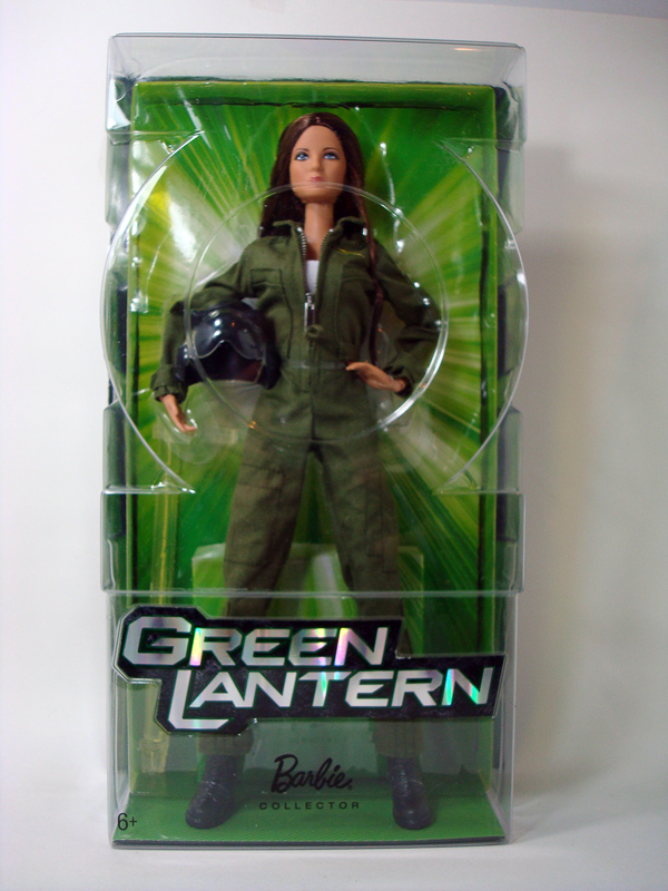 green lantern barbie doll