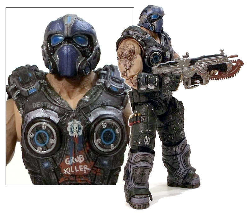 NECA: Gears of War 3 - CLAYTON CARMINE