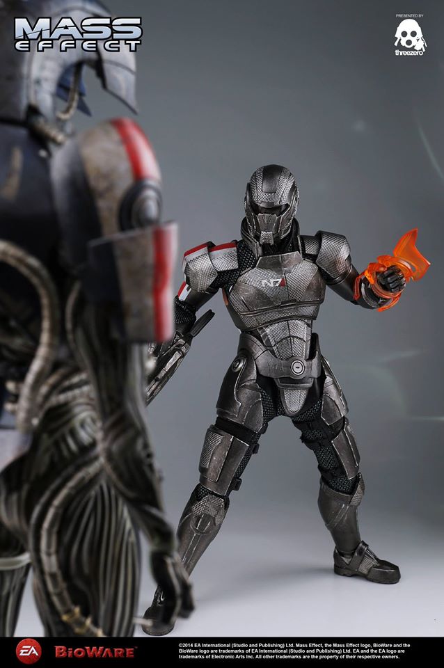 未使用・限定版] threezero マスエフェクト３ シェーパード少佐 1/6
