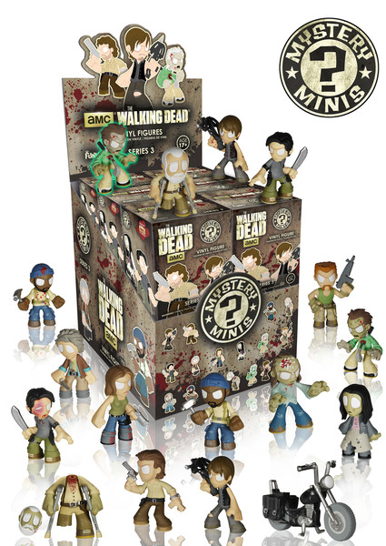 the walking dead funko mystery minis